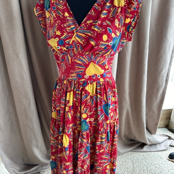 EUC Trashy Diva SILK Sacred Hearts Bonita RARE - Picture 4 of 7